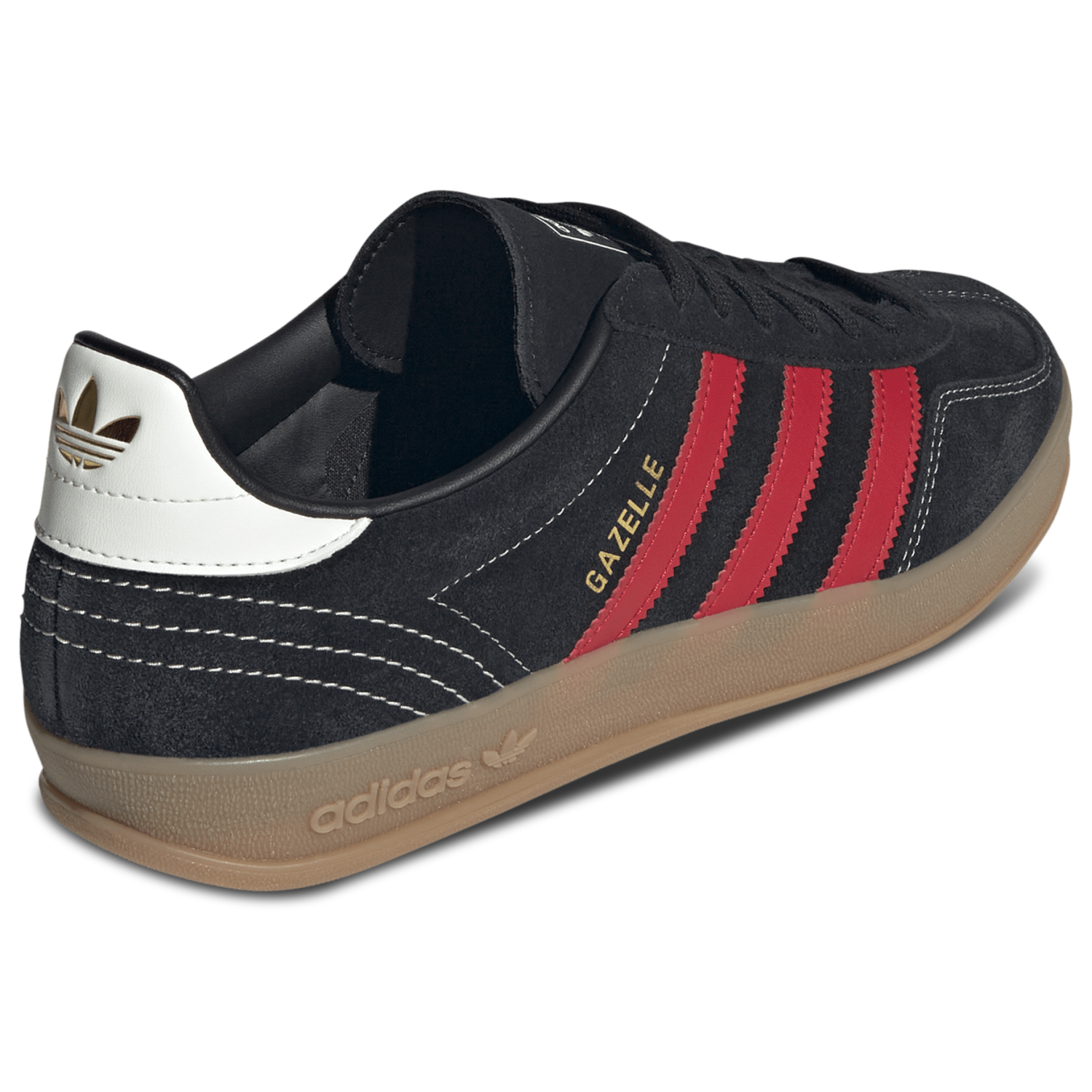 adidas Originals Gazelle - Men's - Core Black/Gum/Better Scarlet