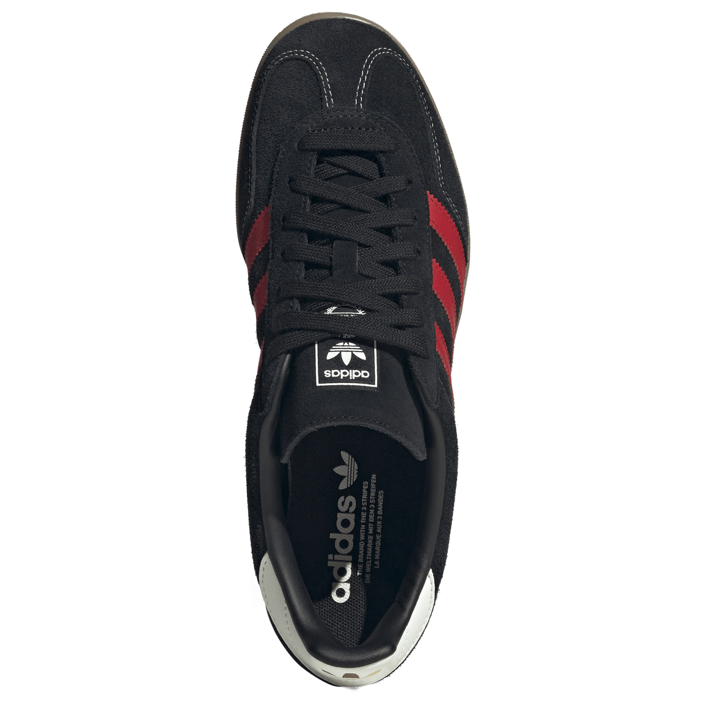 adidas Originals Gazelle - Men's - Core Black/Gum/Better Scarlet