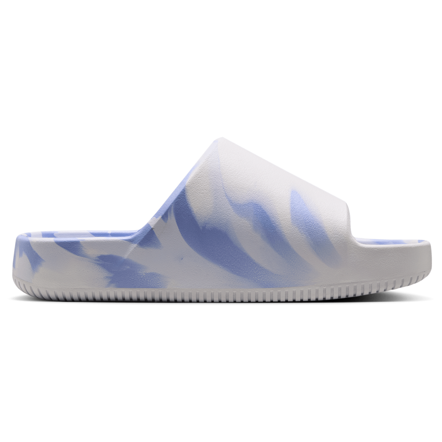 Nike Calm Slides 2.0 - Women's - Summit White/Aluminum/Football Grey