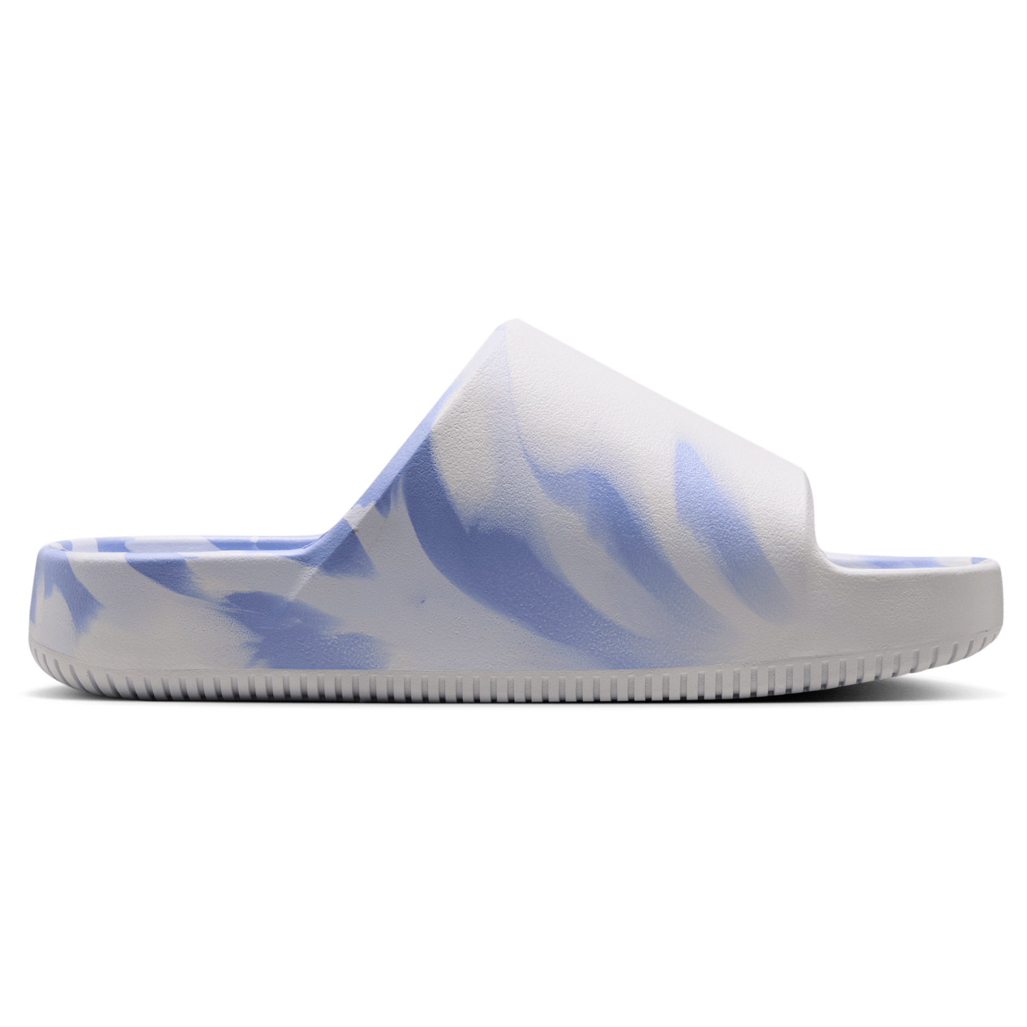 Nike Calm Slides 2.0 - Women's - Summit White/Aluminum/Football Grey