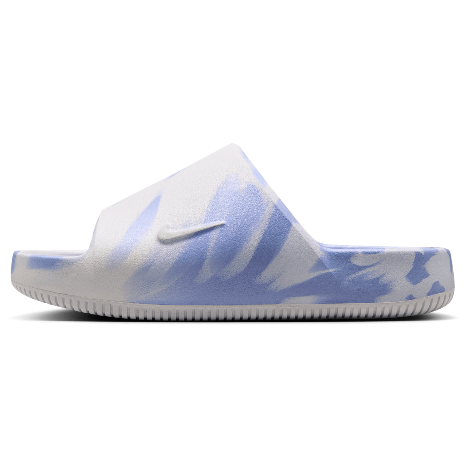 Nike Calm Slides 2.0 - Women's - Summit White/Aluminum/Football Grey