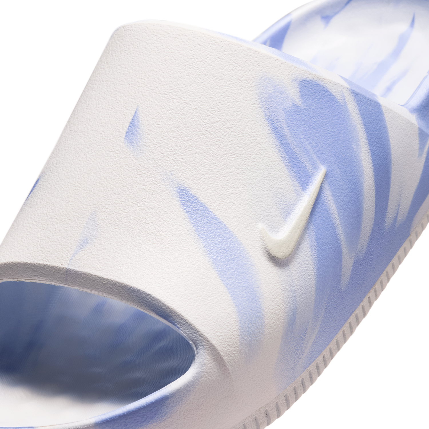 Nike Calm Slides 2.0 - Women's - Summit White/Aluminum/Football Grey