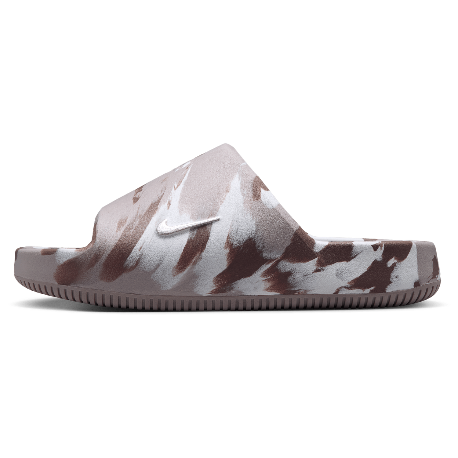 Nike Calm Slides 2.0 - Women's - Mink Brown/Sail/Moon Particle