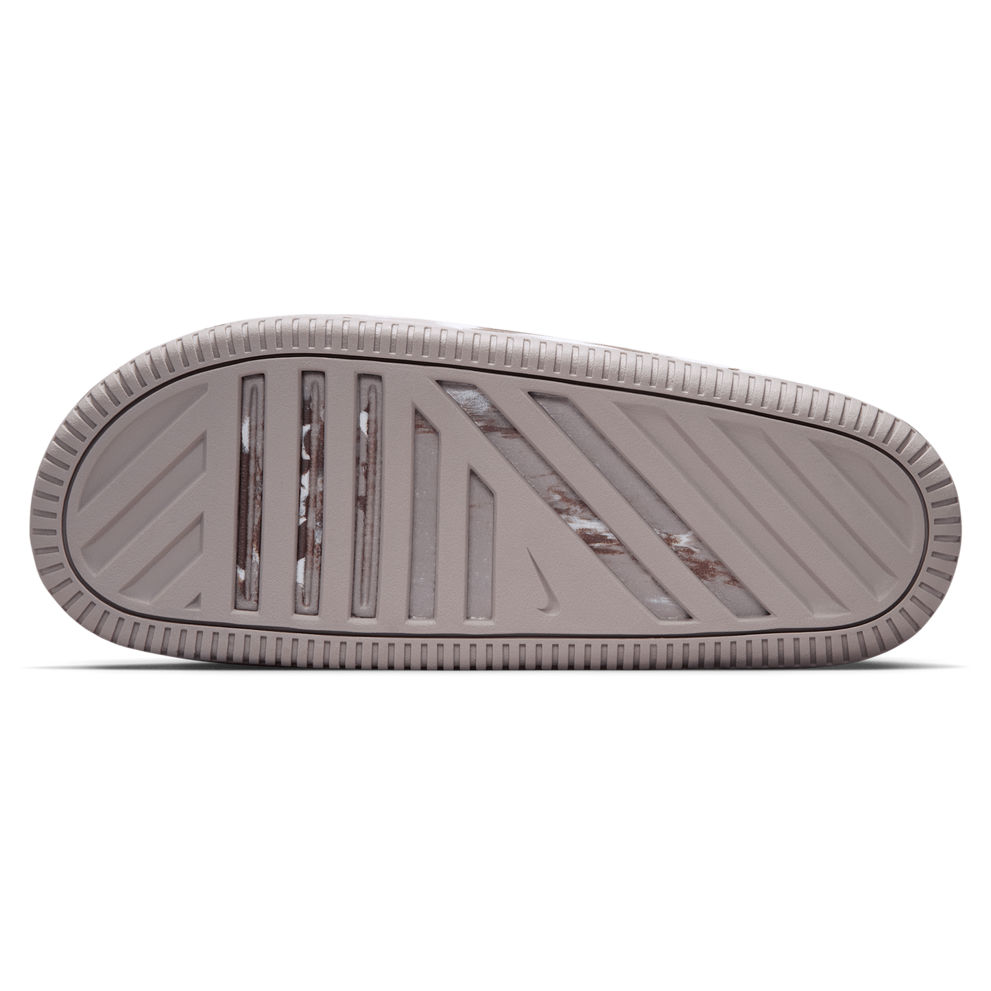 Nike Calm Slides 2.0 - Women's - Mink Brown/Sail/Moon Particle