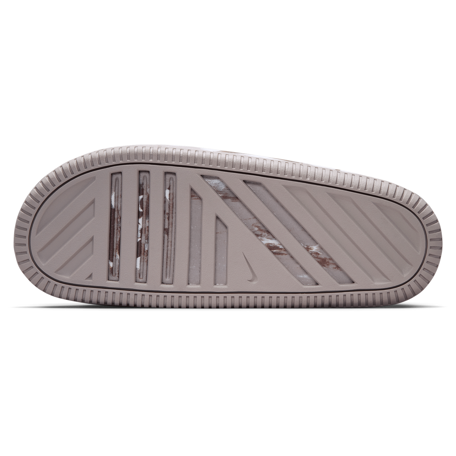 Nike Calm Slides 2.0 - Women's - Mink Brown/Sail/Moon Particle