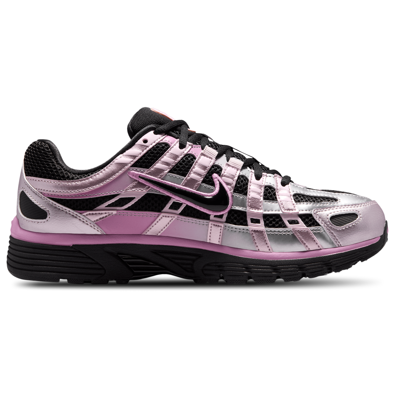Nike P-6000 - Women's - Black/Black/Pink Foam