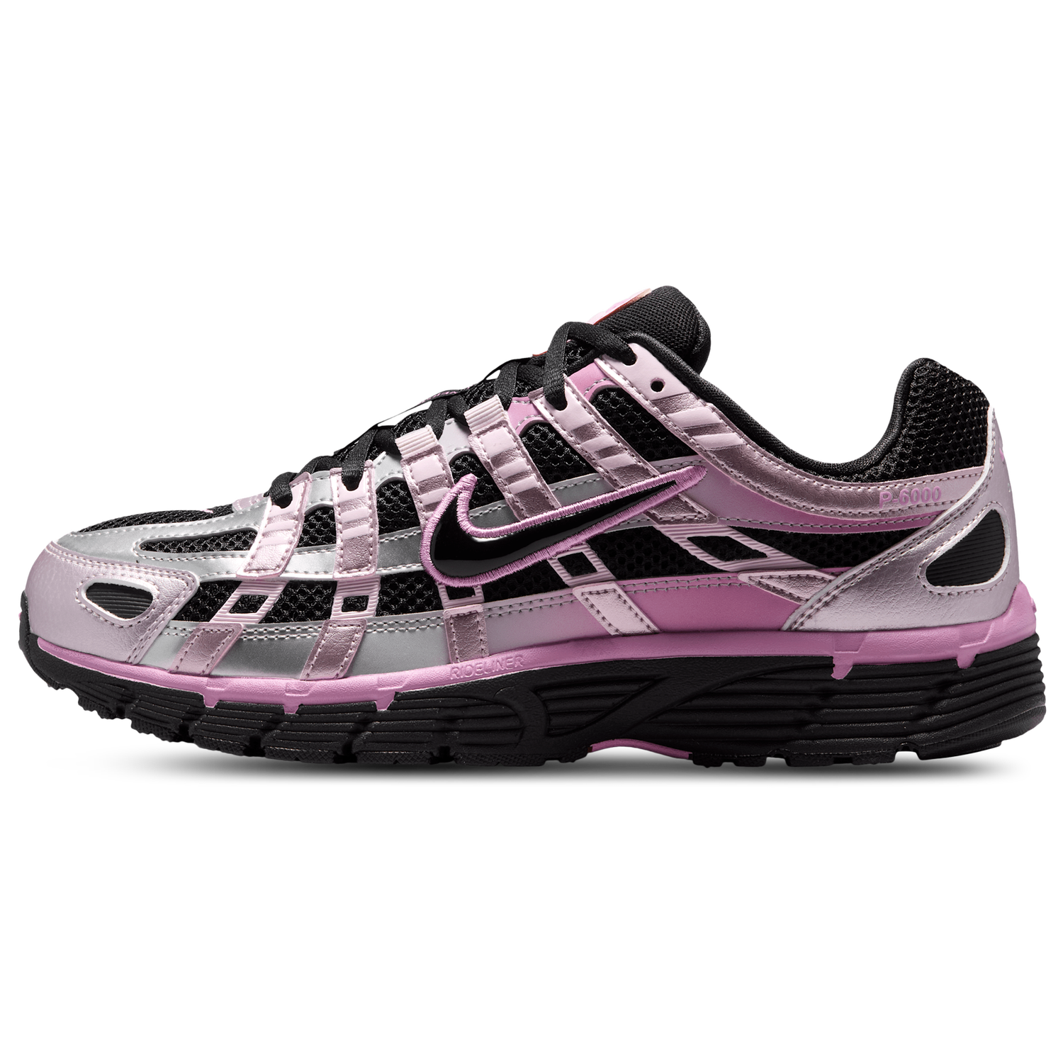 Nike P-6000 - Women's - Black/Black/Pink Foam