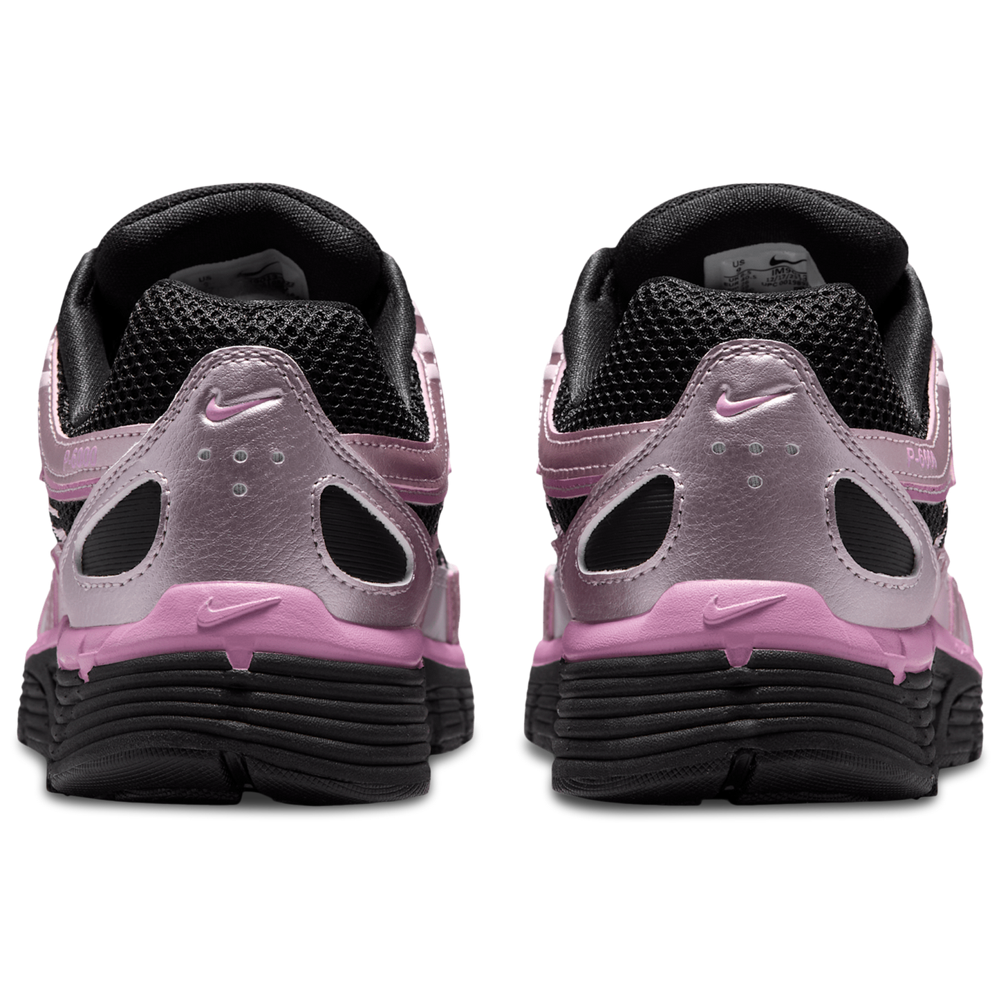 Nike P-6000 - Women's - Black/Black/Pink Foam