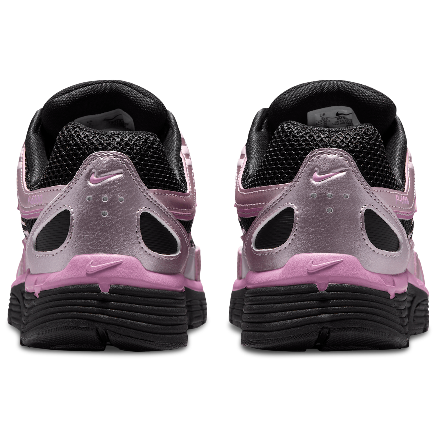 Nike P-6000 - Women's - Black/Black/Pink Foam