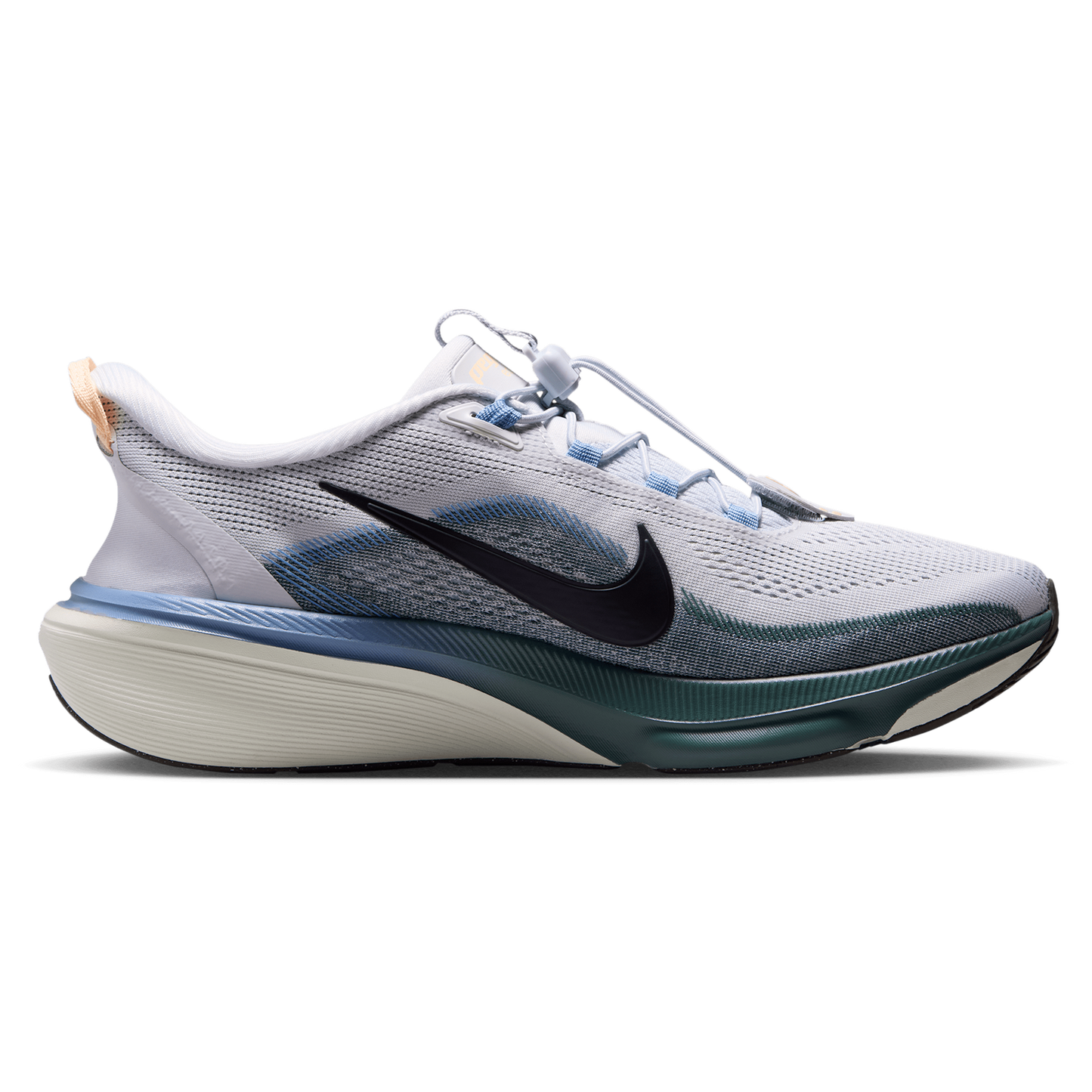 Nike Pegasus 42 Easyon - Men's - Pure Platinum/Dark Obsidian/Mineral Slate