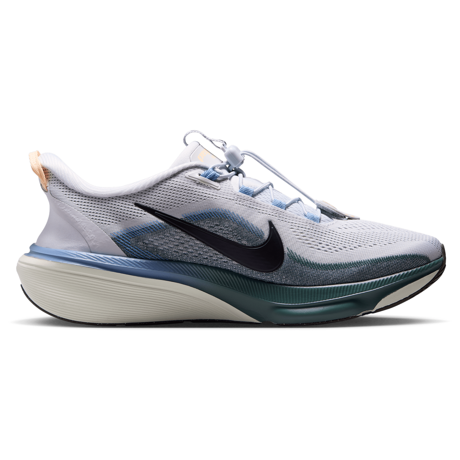 Nike Pegasus 42 Easyon - Men's - Pure Platinum/Dark Obsidian/Mineral Slate
