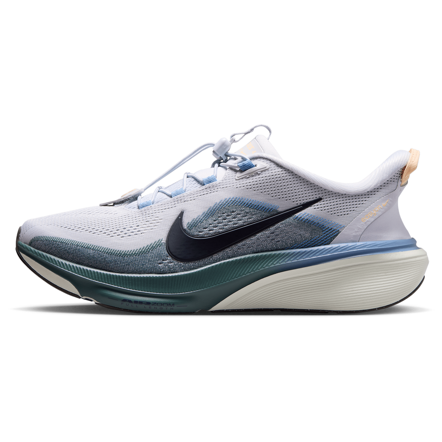 Nike Pegasus 42 Easyon - Men's - Pure Platinum/Dark Obsidian/Mineral Slate