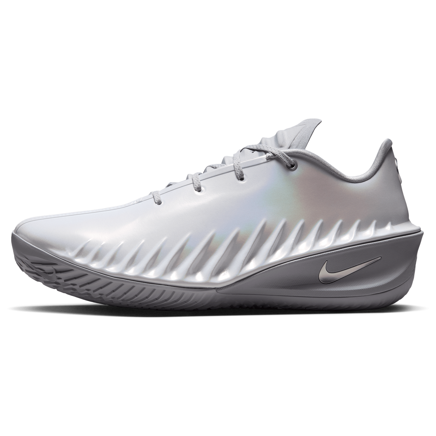 Nike G.T. Cut 4 TB - Men's - Wolf Grey/White/Metallic Silver
