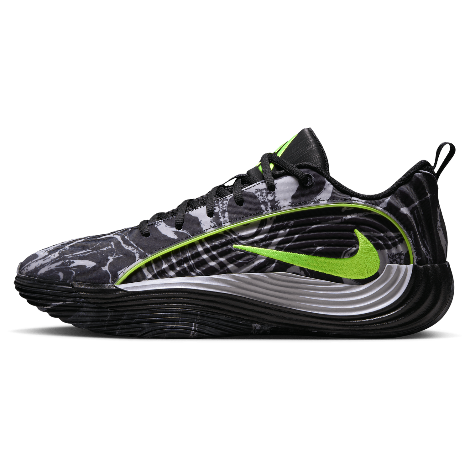Nike Giannis Immortality 5 - Men's - Black/Volt/Light Smoke Grey