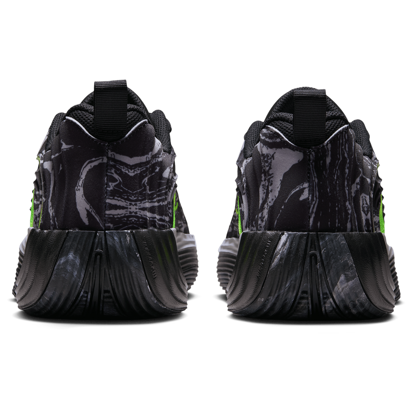 Nike Giannis Immortality 5 - Men's - Black/Volt/Light Smoke Grey