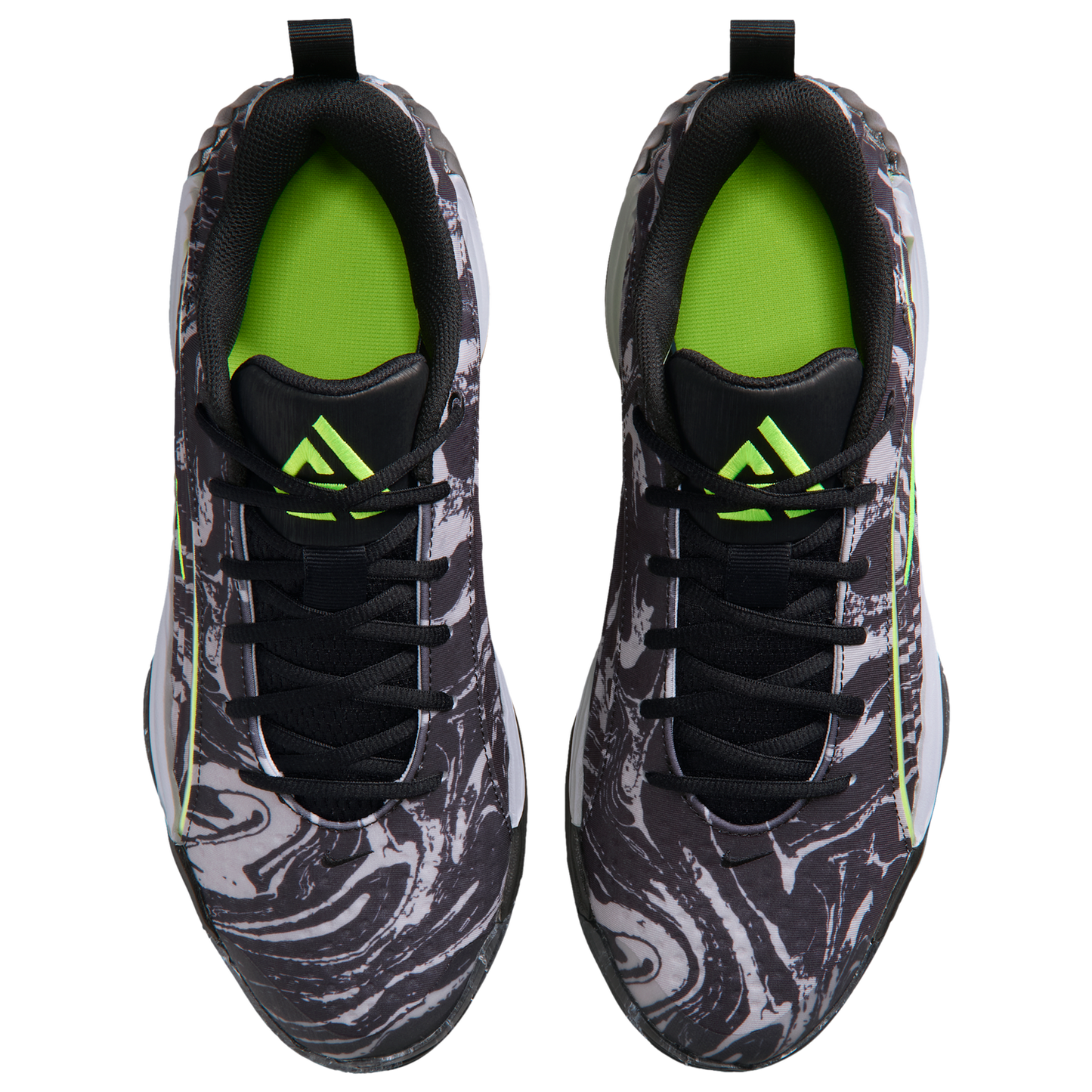 Nike Giannis Immortality 5 - Men's - Black/Volt/Light Smoke Grey