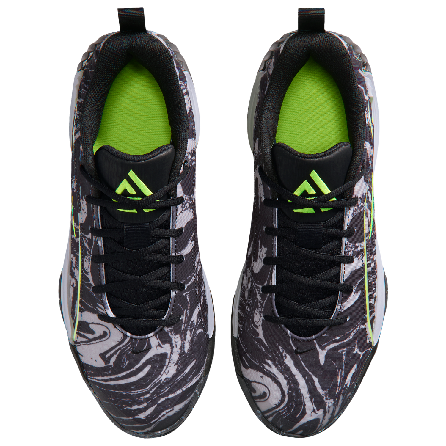 Nike Giannis Immortality 5 - Men's - Black/Volt/Light Smoke Grey