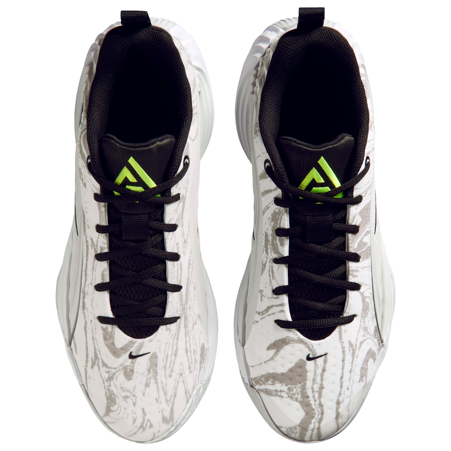 Nike Giannis Immortality 5 - Men's - White/Metallic Silver/Off White