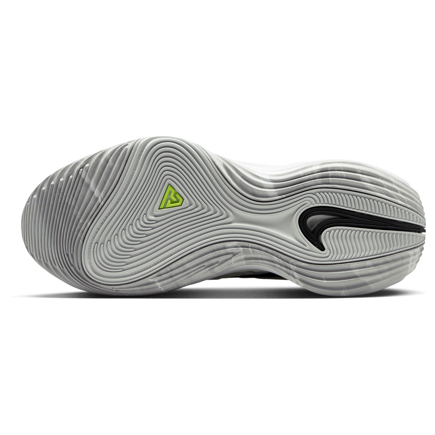 Nike Giannis Immortality 5 - Men's - White/Metallic Silver/Off White