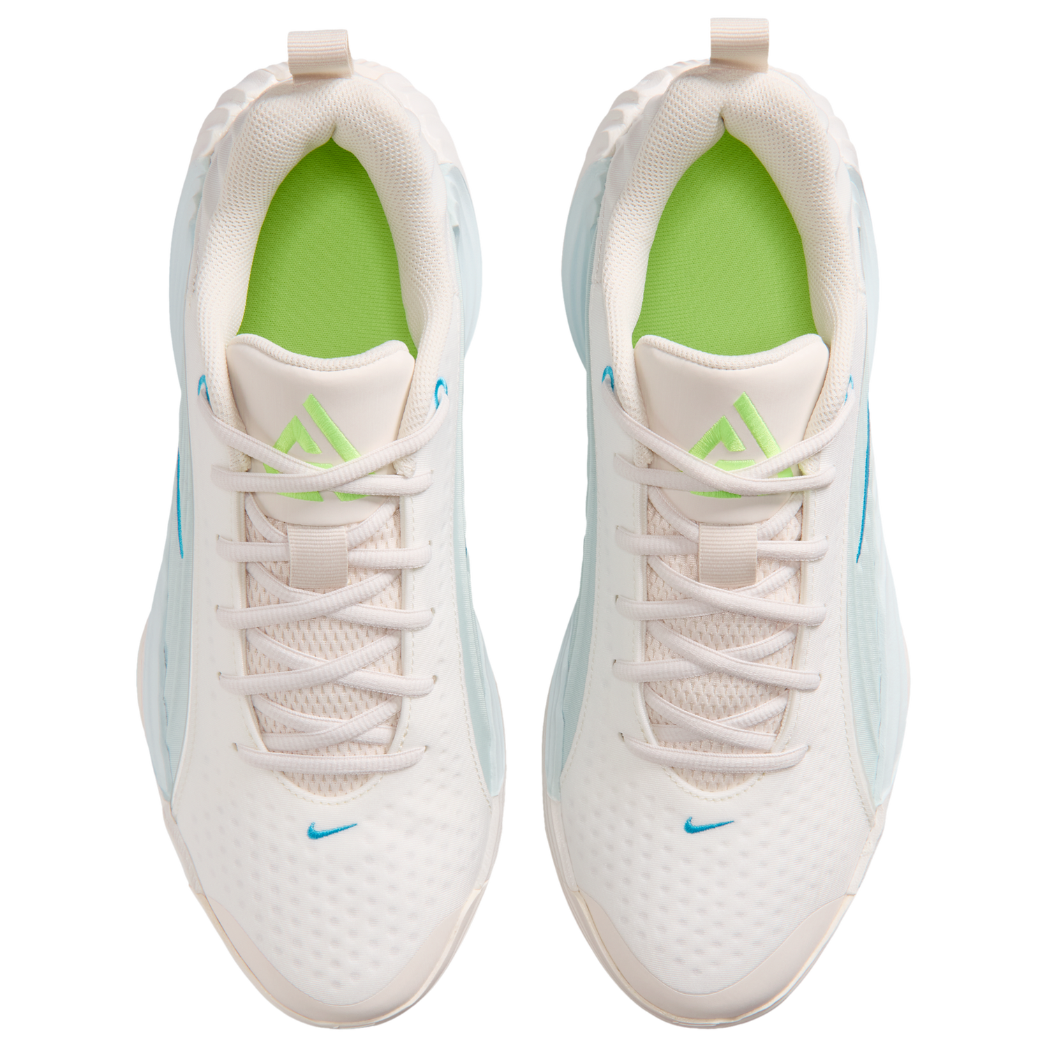 Nike Giannis Immortality 5 - Men's - Sail/Light Current Blue/Glacier Blue
