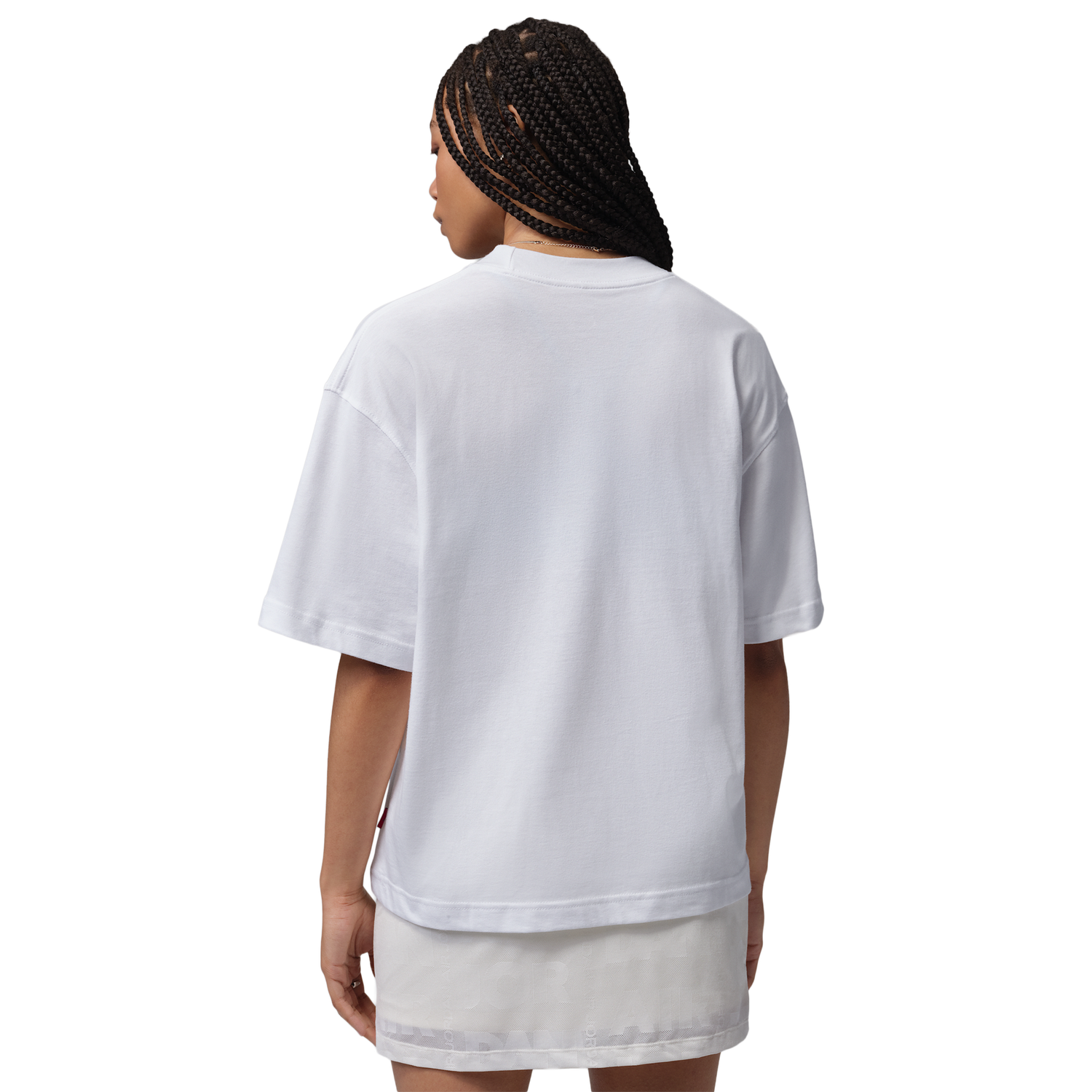 Jordan Brooklyn GF GFX Tee - Women's - White