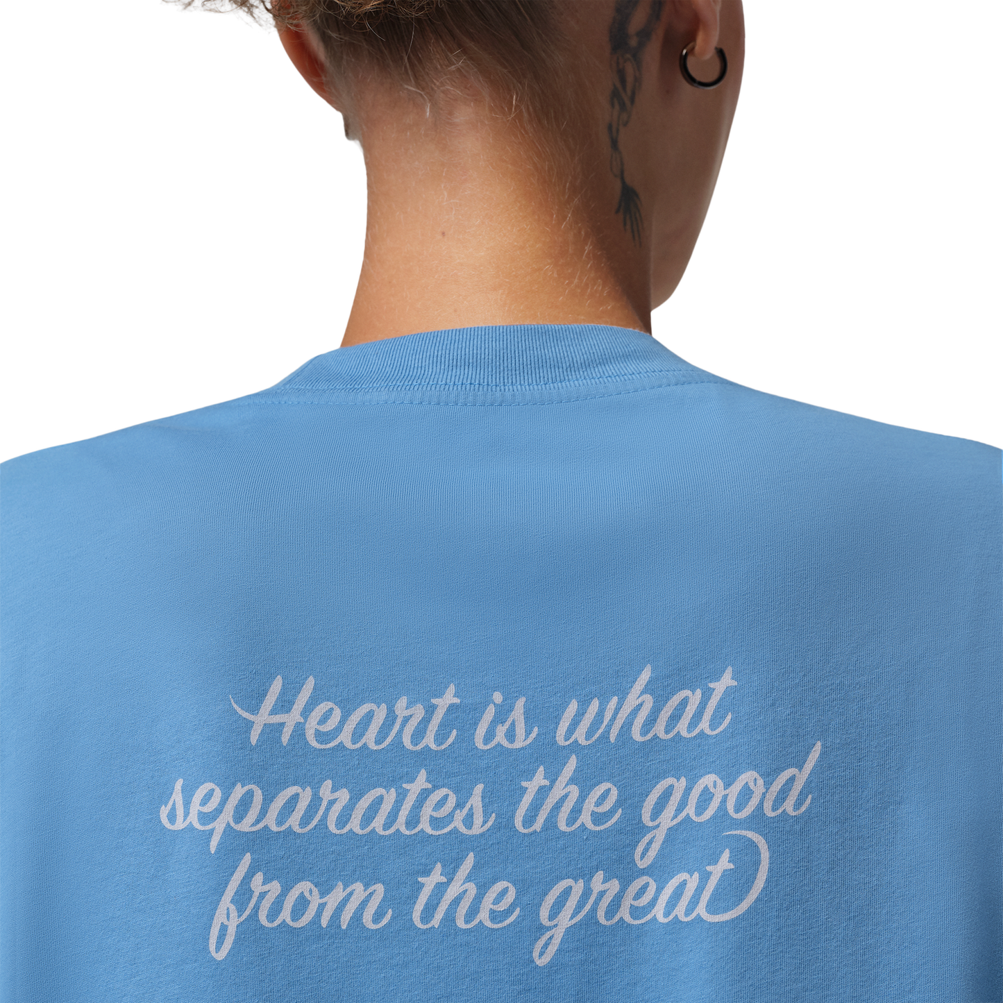 Jordan Brooklyn GF GFX Tee - Women's - Blue Beyond