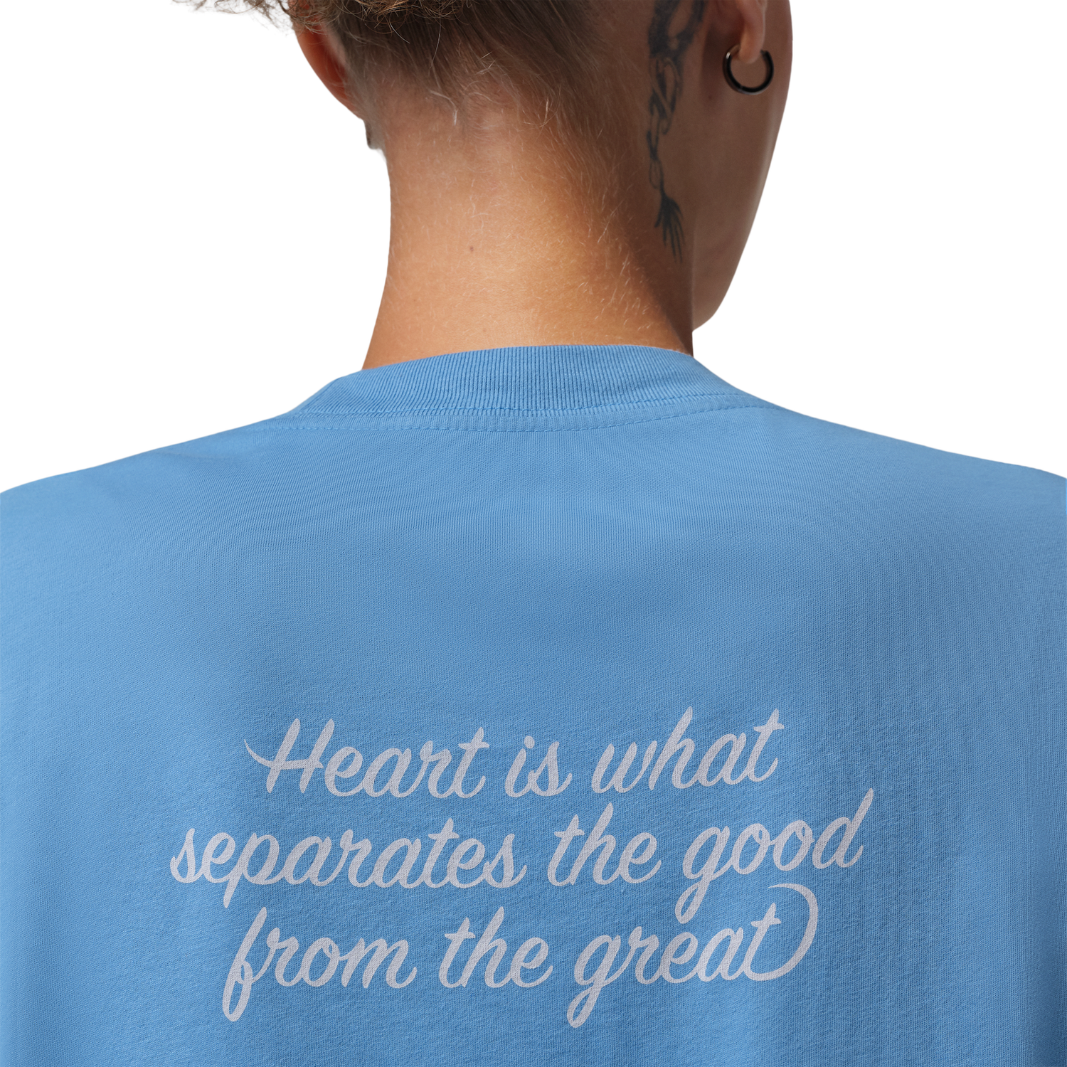 Jordan Brooklyn GF GFX Tee - Women's - Blue Beyond
