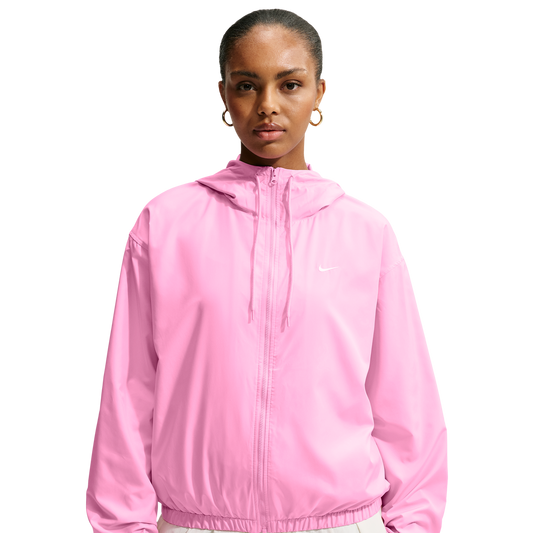Nike UV Classic  Hooded Jacket - Women's - Pink Rise/Sail