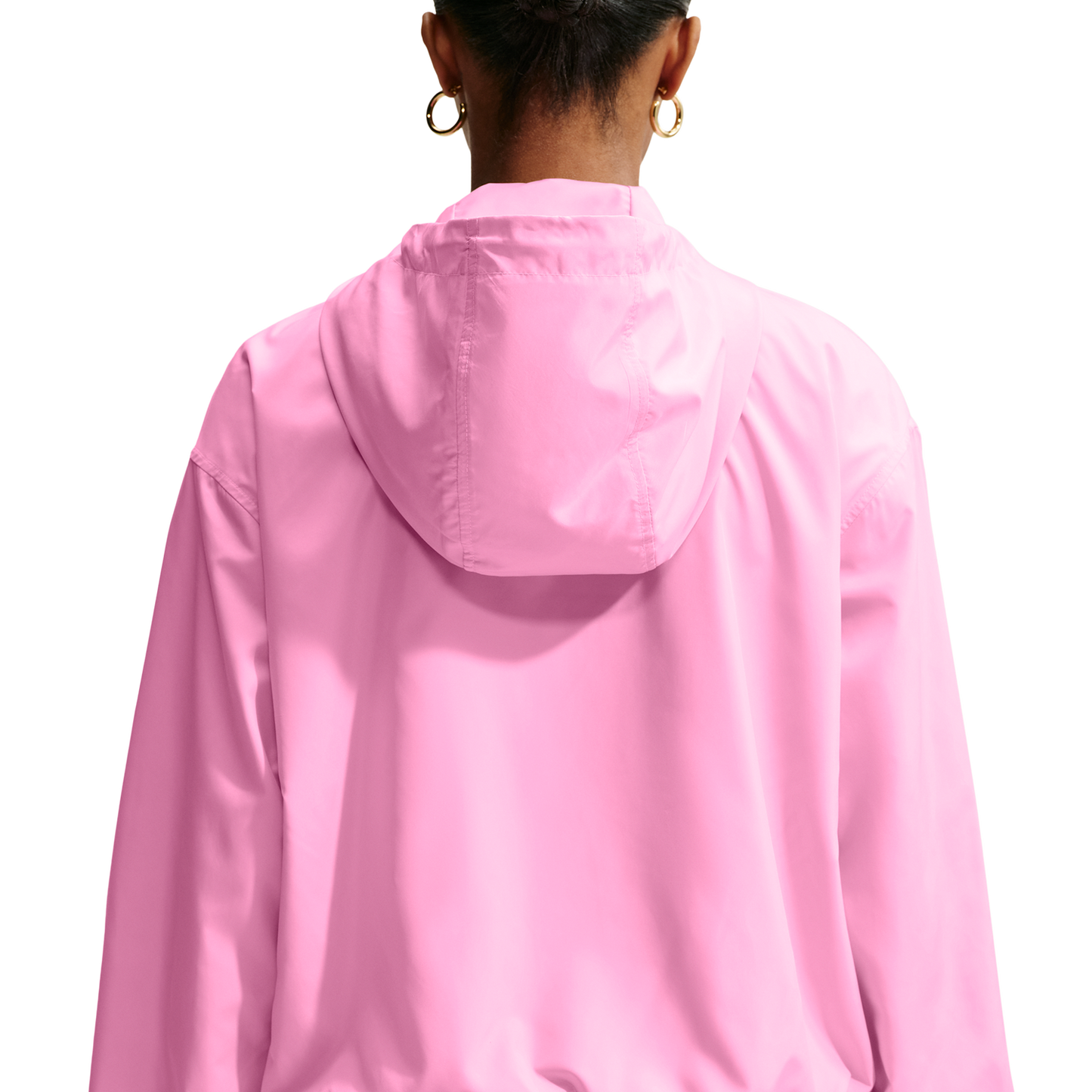 Nike UV Classic  Hooded Jacket - Women's - Pink Rise/Sail