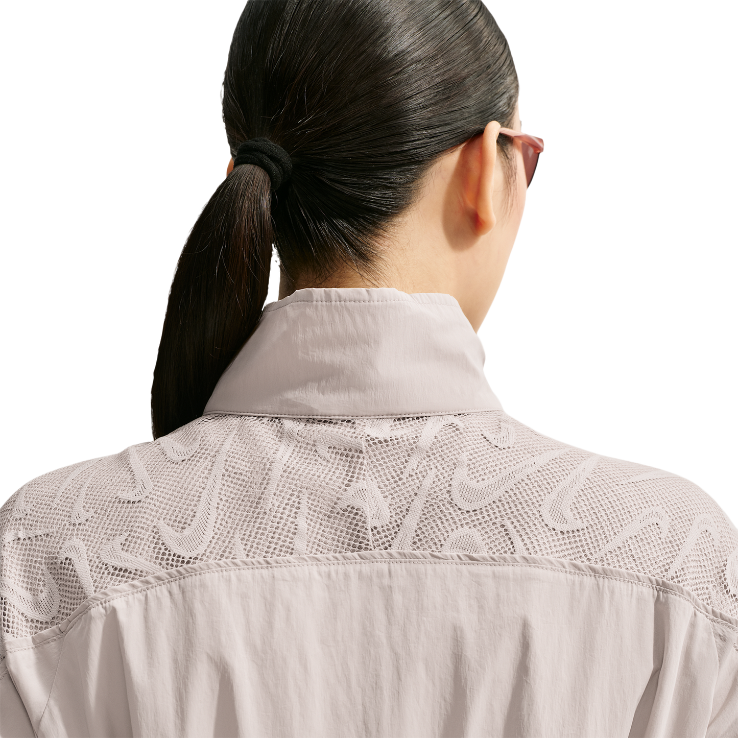 Nike Lace Inset Track Jacket - Women's - Cream Ii/White/Cream Ii