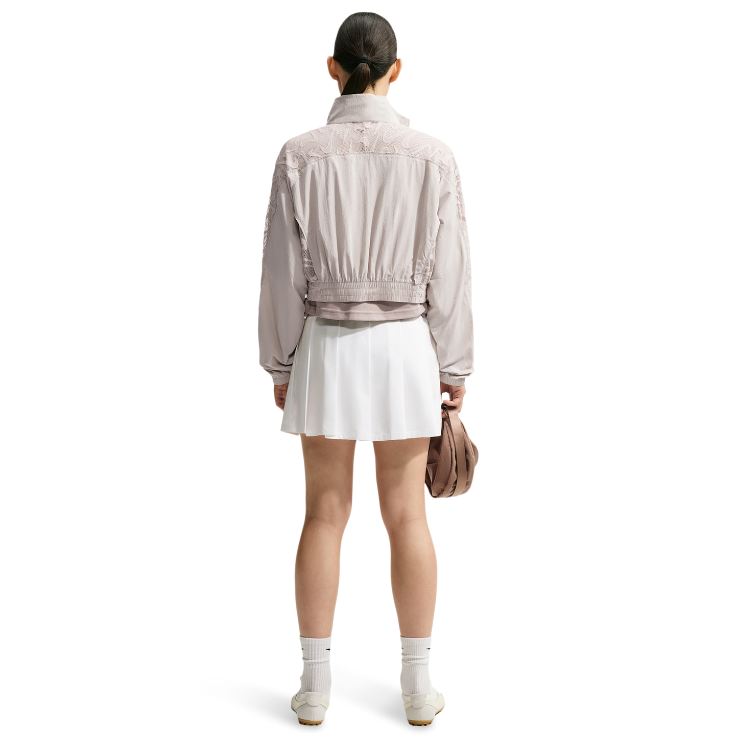 Nike Lace Inset Track Jacket - Women's - Cream Ii/White/Cream Ii