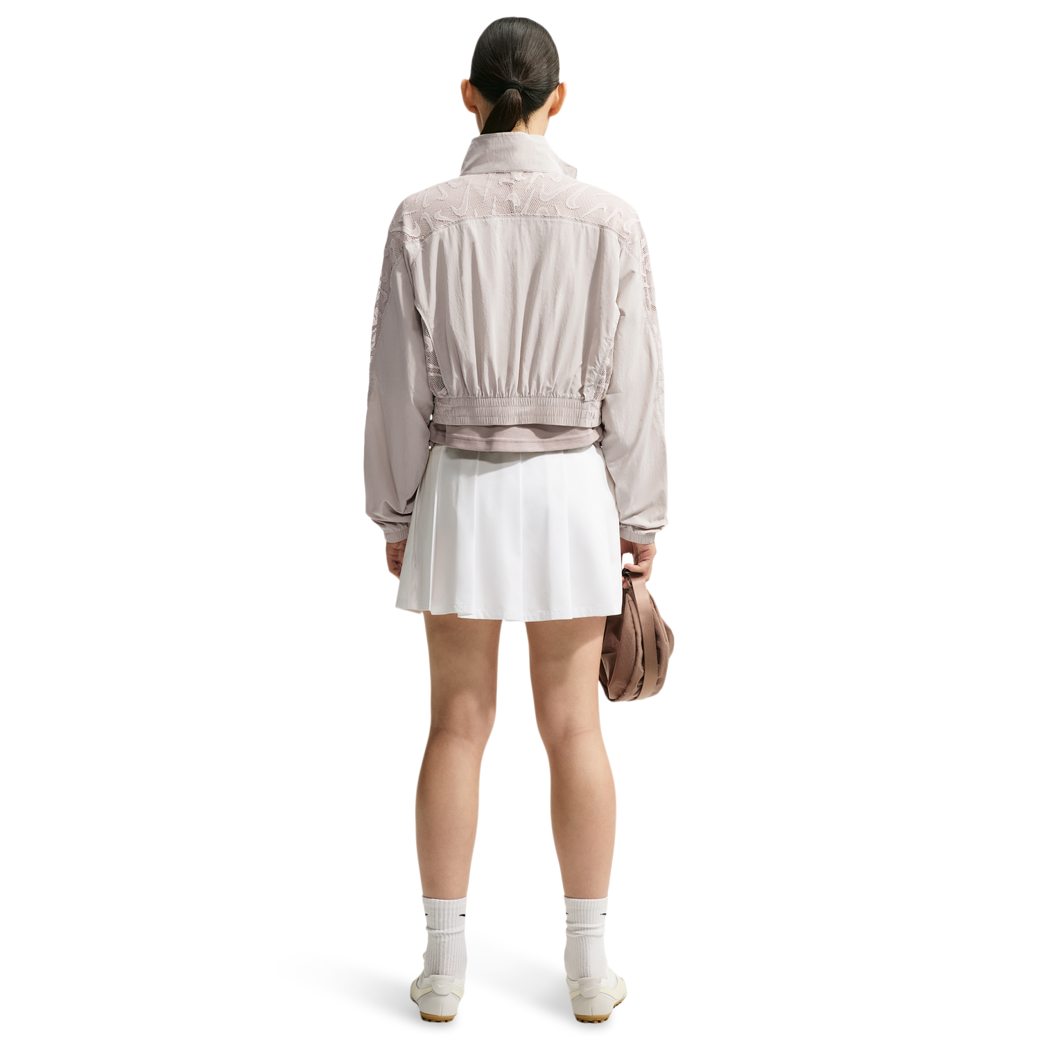 Nike Lace Inset Track Jacket - Women's - Cream Ii/White/Cream Ii