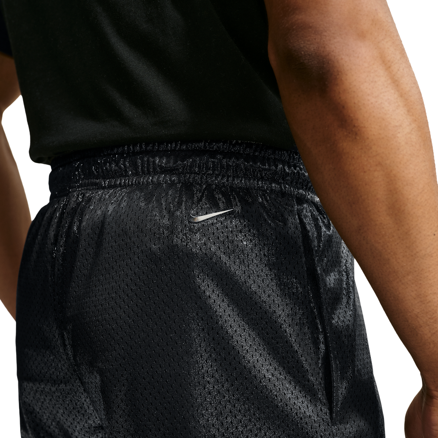 Nike Ja Standard Issue Mesh 5in Short AOP - Men's - Black