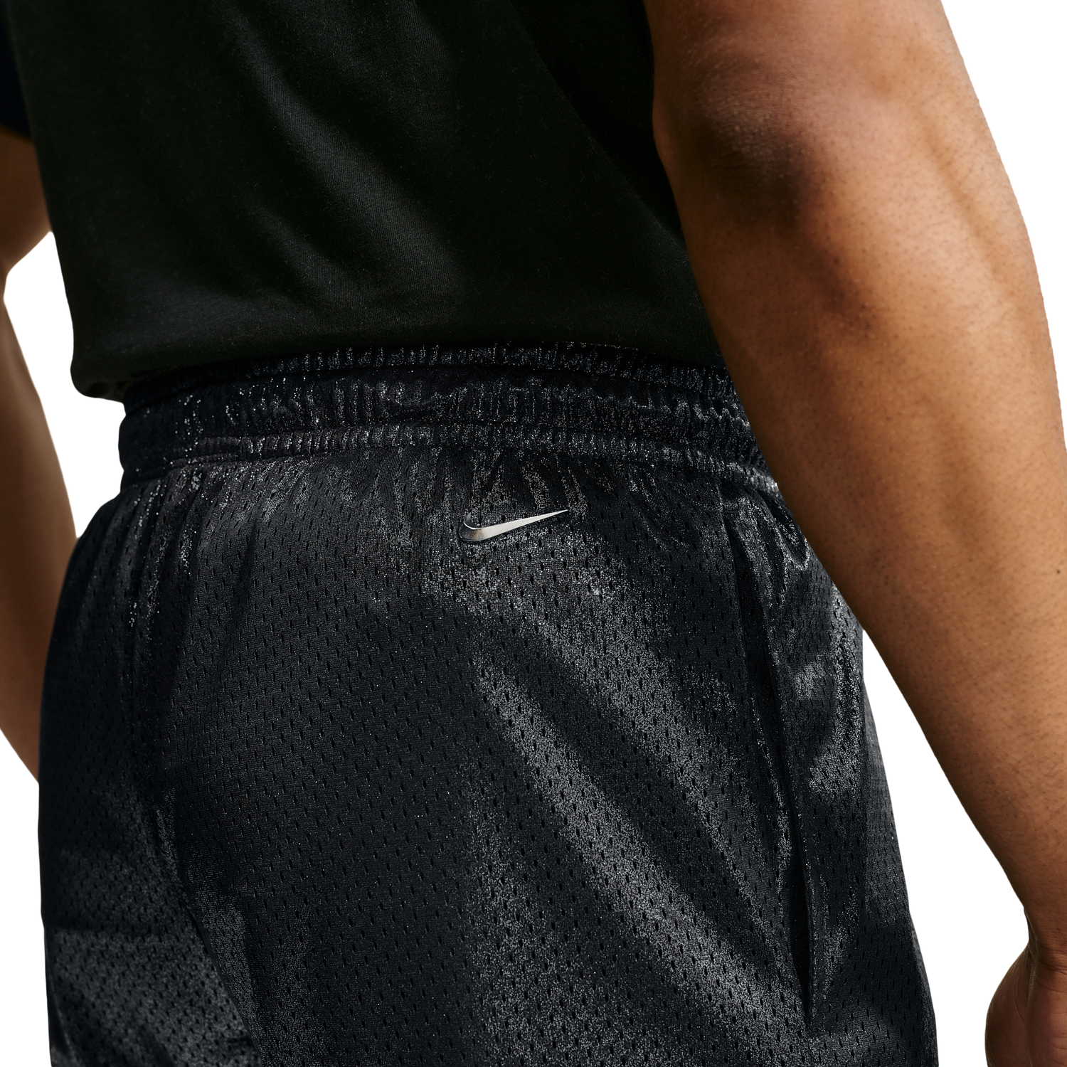 Nike Ja Standard Issue Mesh 5in Short AOP - Men's - Black
