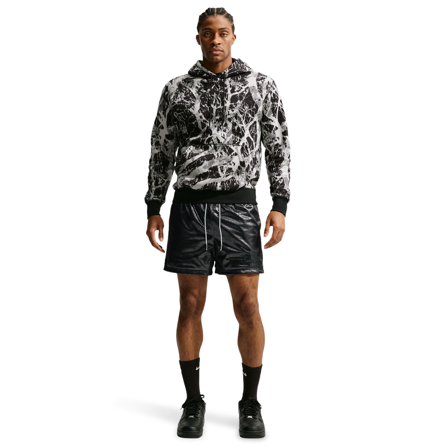 Nike Ja Standard Issue Mesh 5in Short AOP - Men's - Black