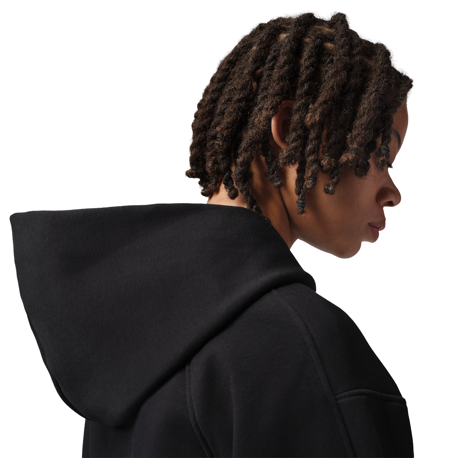 Jordan Brooklyn Fleece FZ BB - Women's - Black