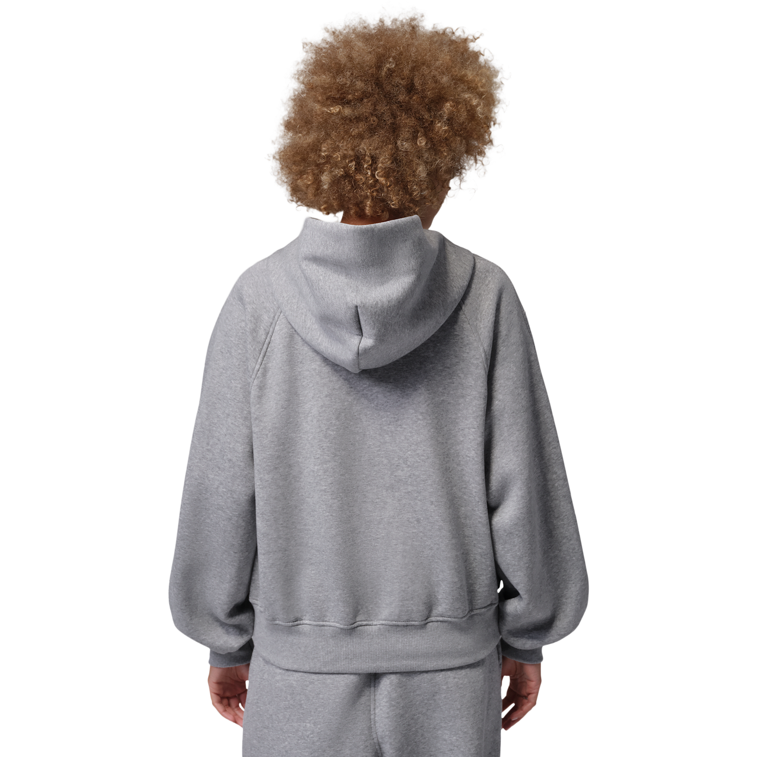 Jordan Brooklyn Fleece FZ BB - Women's - Dk Grey Heather