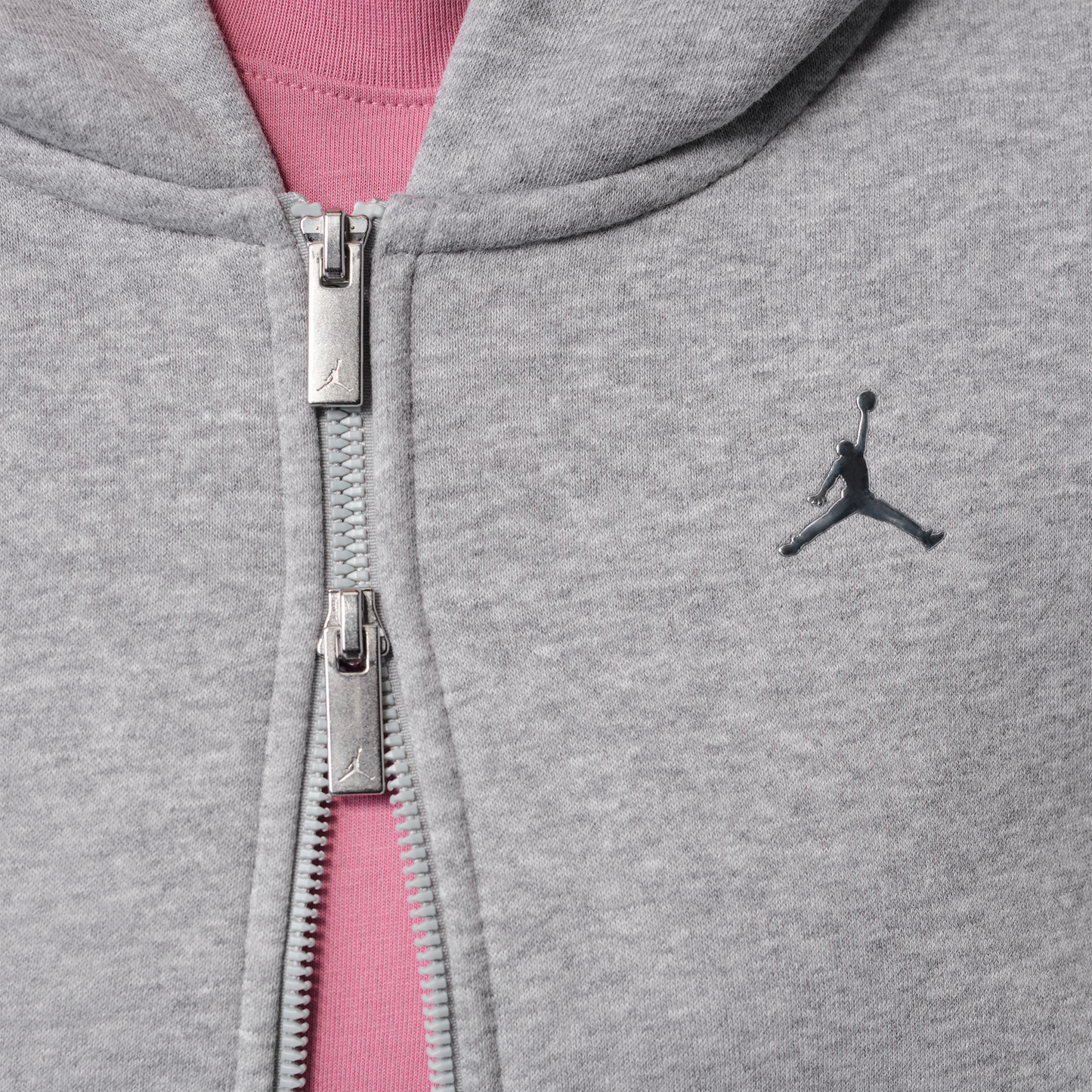 Jordan Brooklyn Fleece FZ BB - Women's - Dk Grey Heather