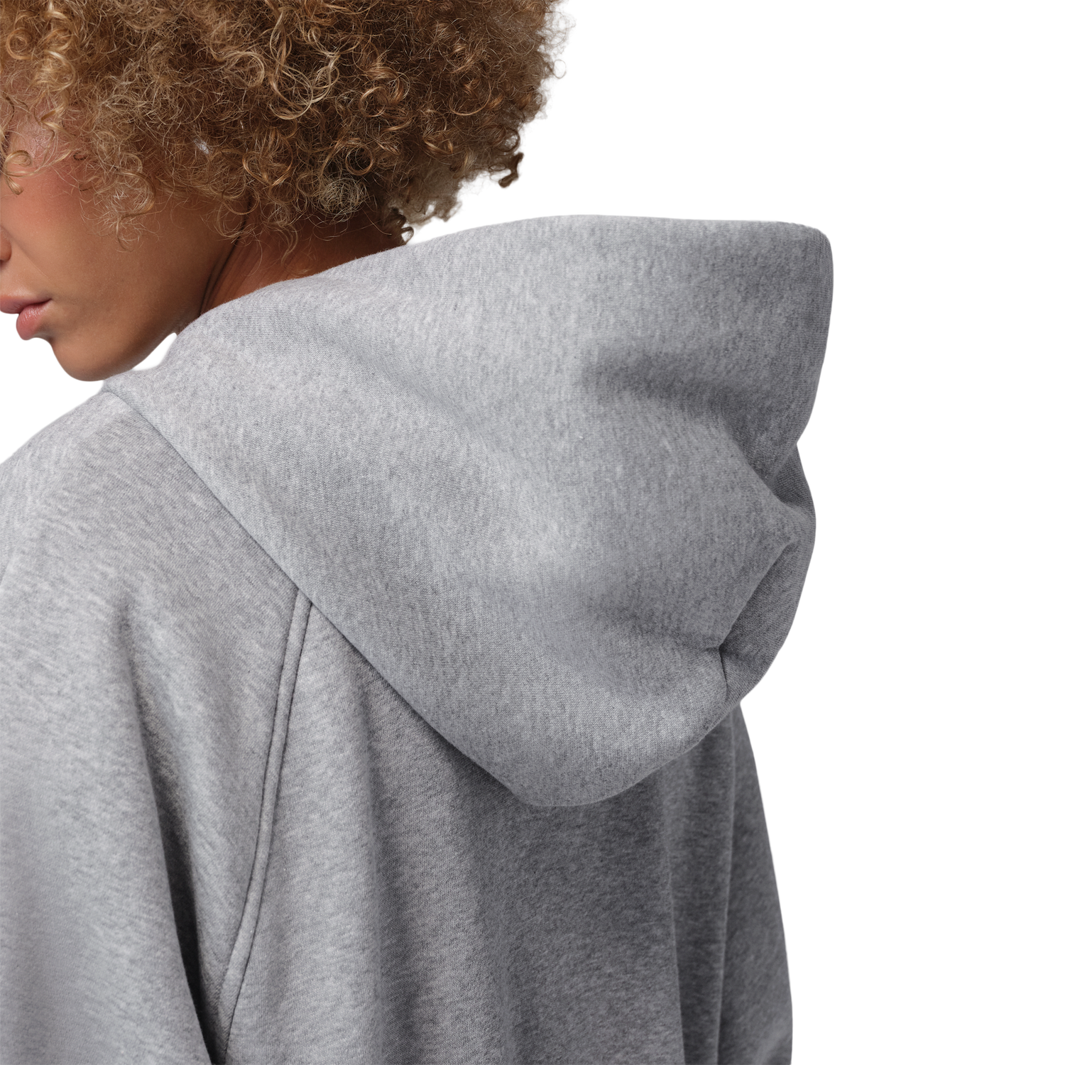 Jordan Brooklyn Fleece FZ BB - Women's - Dk Grey Heather