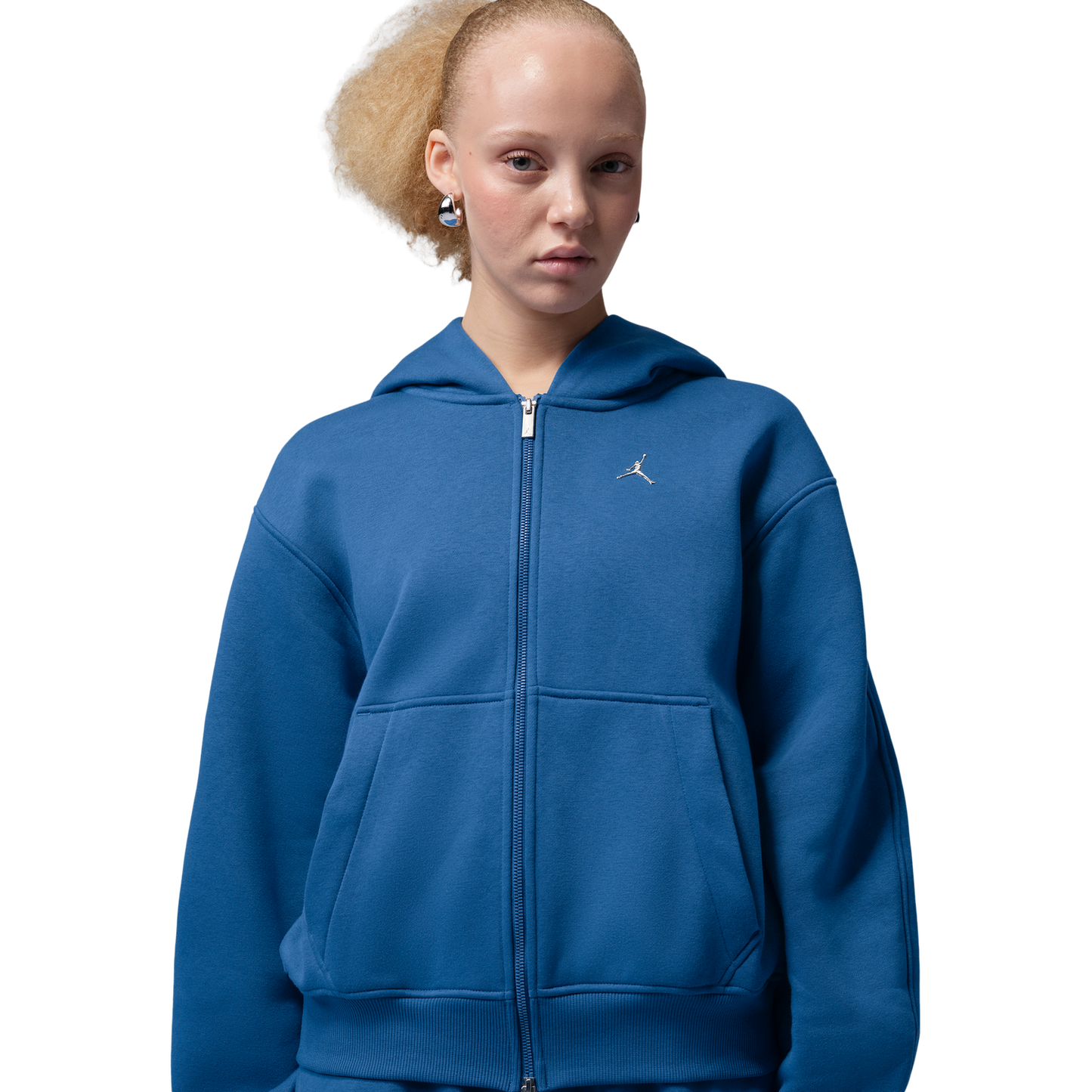 Jordan Brooklyn Fleece FZ BB - Women's - True Blue