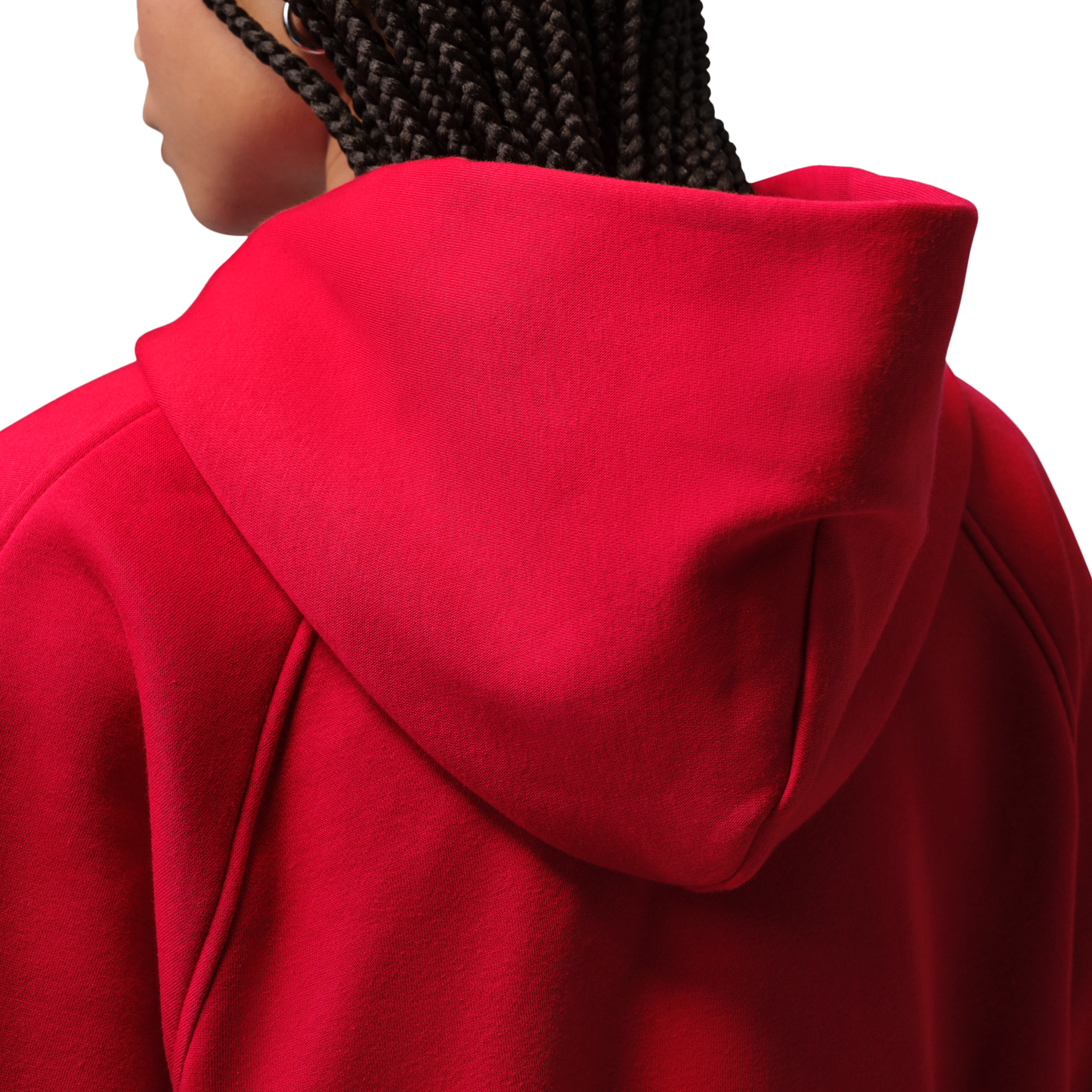 Jordan Brooklyn Fleece FZ BB - Women's - Gym Red