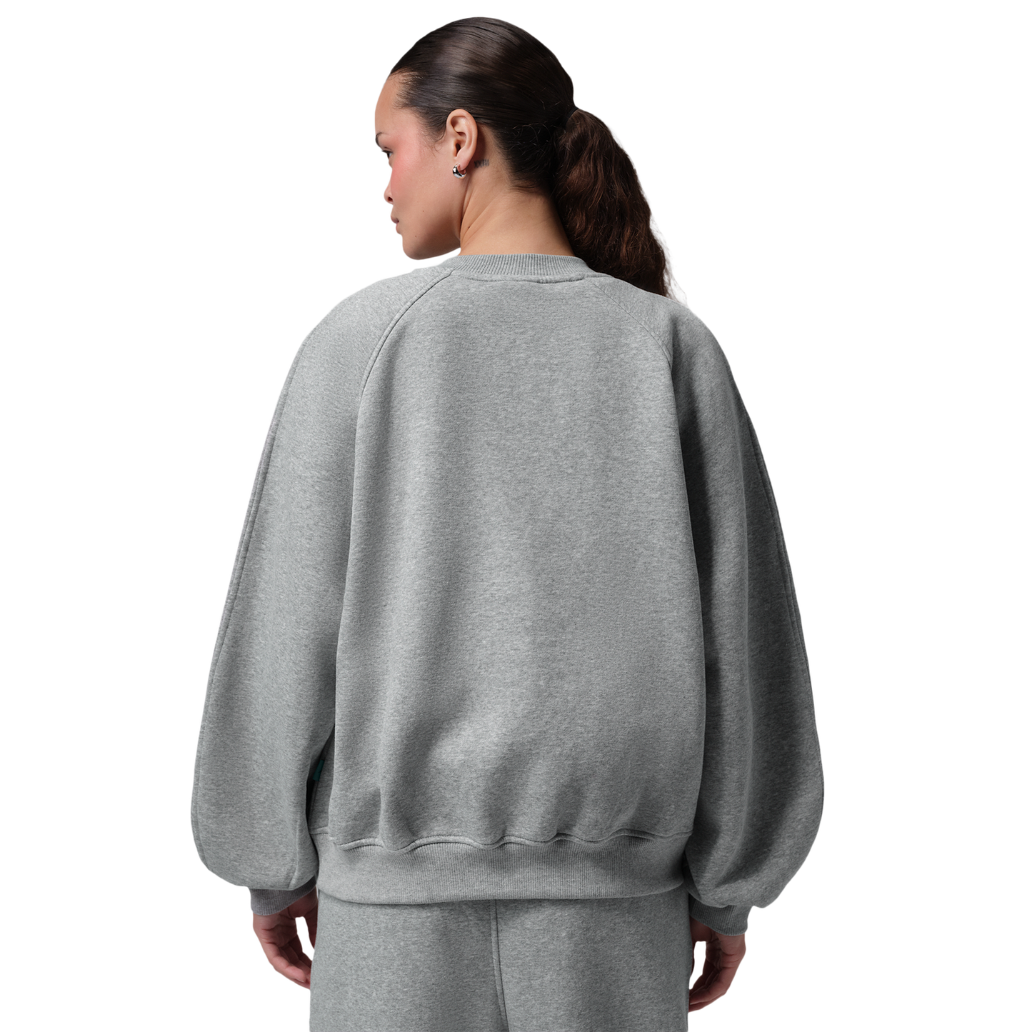 Jordan Brooklyn Fleece BB Pullover Hoodie - Women's - Dk Grey Heather