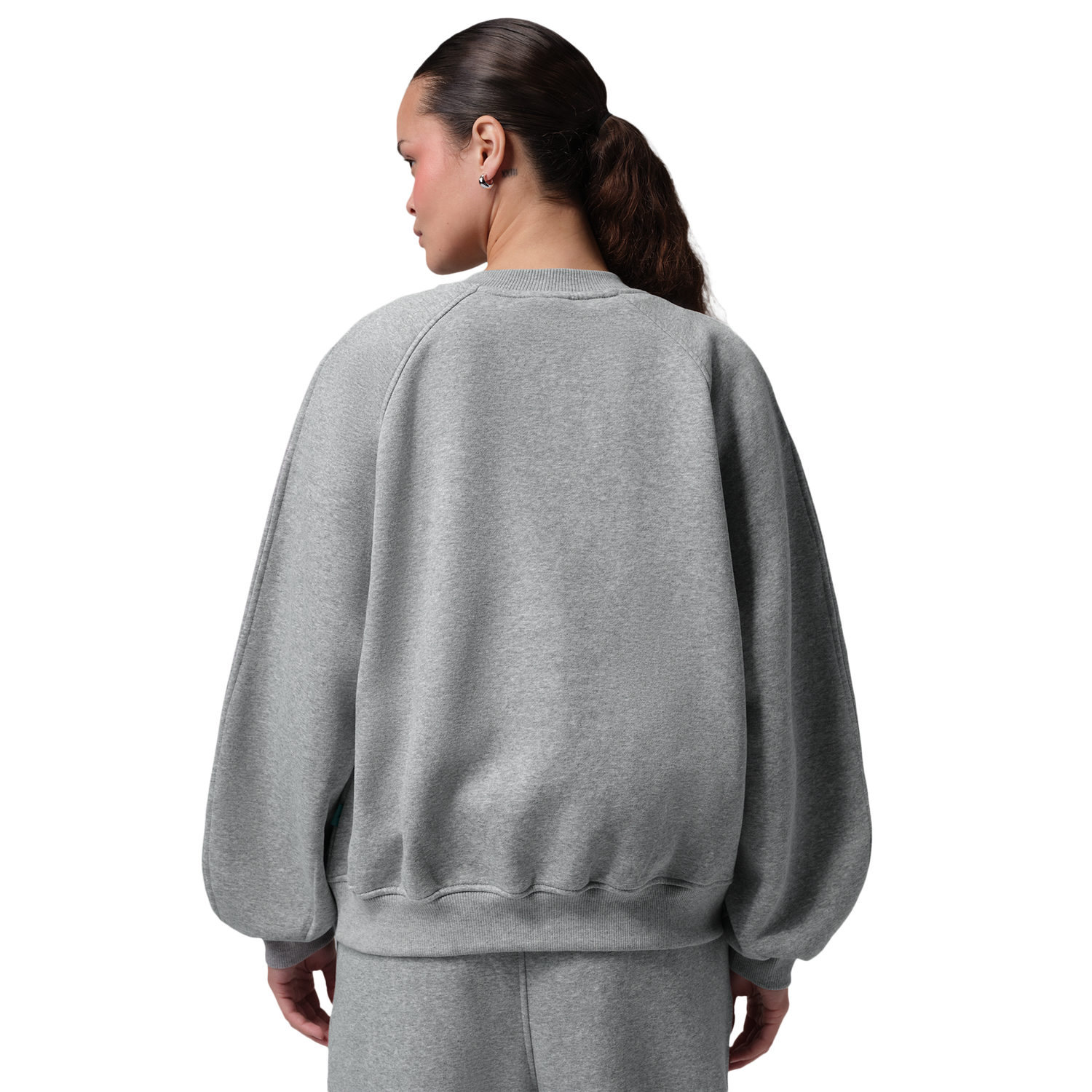 Jordan Brooklyn Fleece BB Pullover Hoodie - Women's - Dk Grey Heather