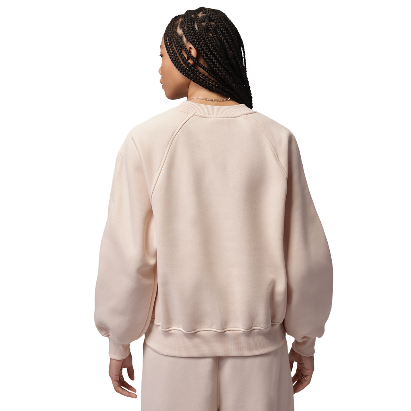 Jordan Brooklyn Fleece BB Pullover Hoodie - Women's - Pearl White