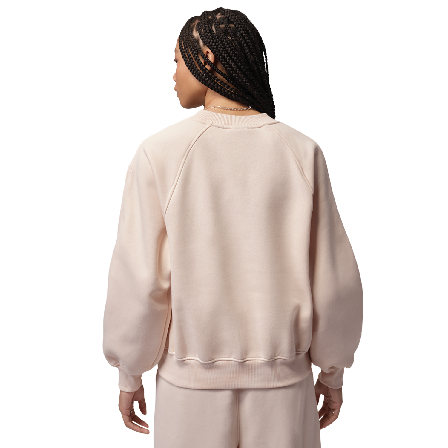 Jordan Brooklyn Fleece BB Pullover Hoodie - Women's - Pearl White