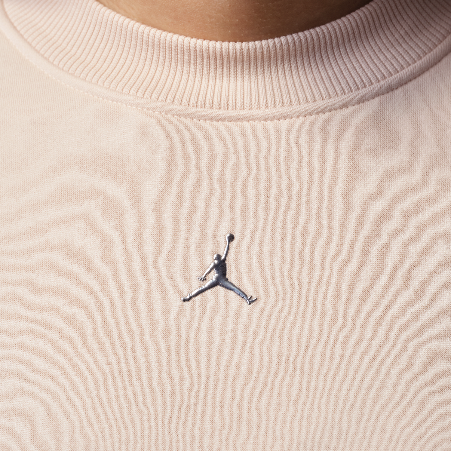 Jordan Brooklyn Fleece BB Pullover Hoodie - Women's - Pearl White
