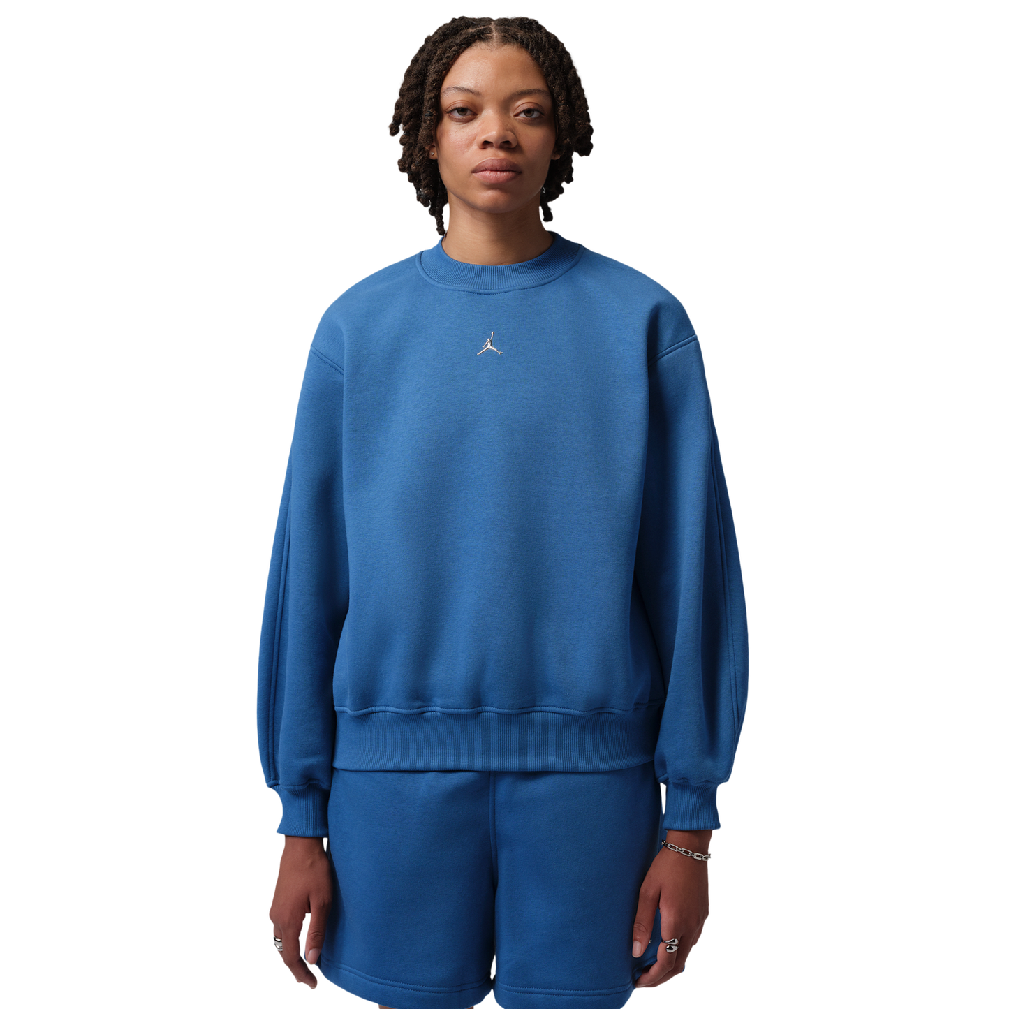 Jordan Brooklyn Fleece BB Pullover Hoodie - Women's - True Blue