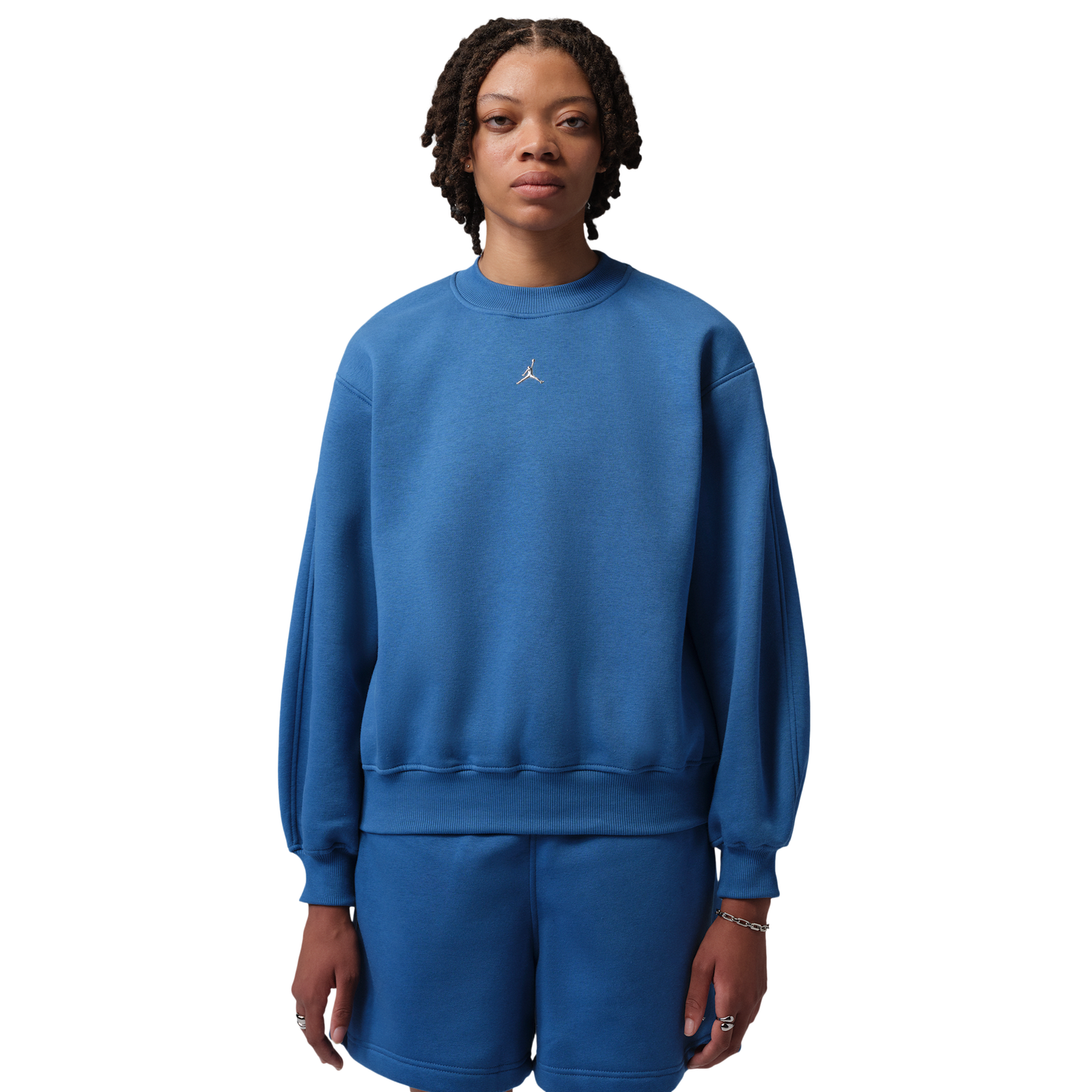 Jordan Brooklyn Fleece BB Pullover Hoodie - Women's - True Blue