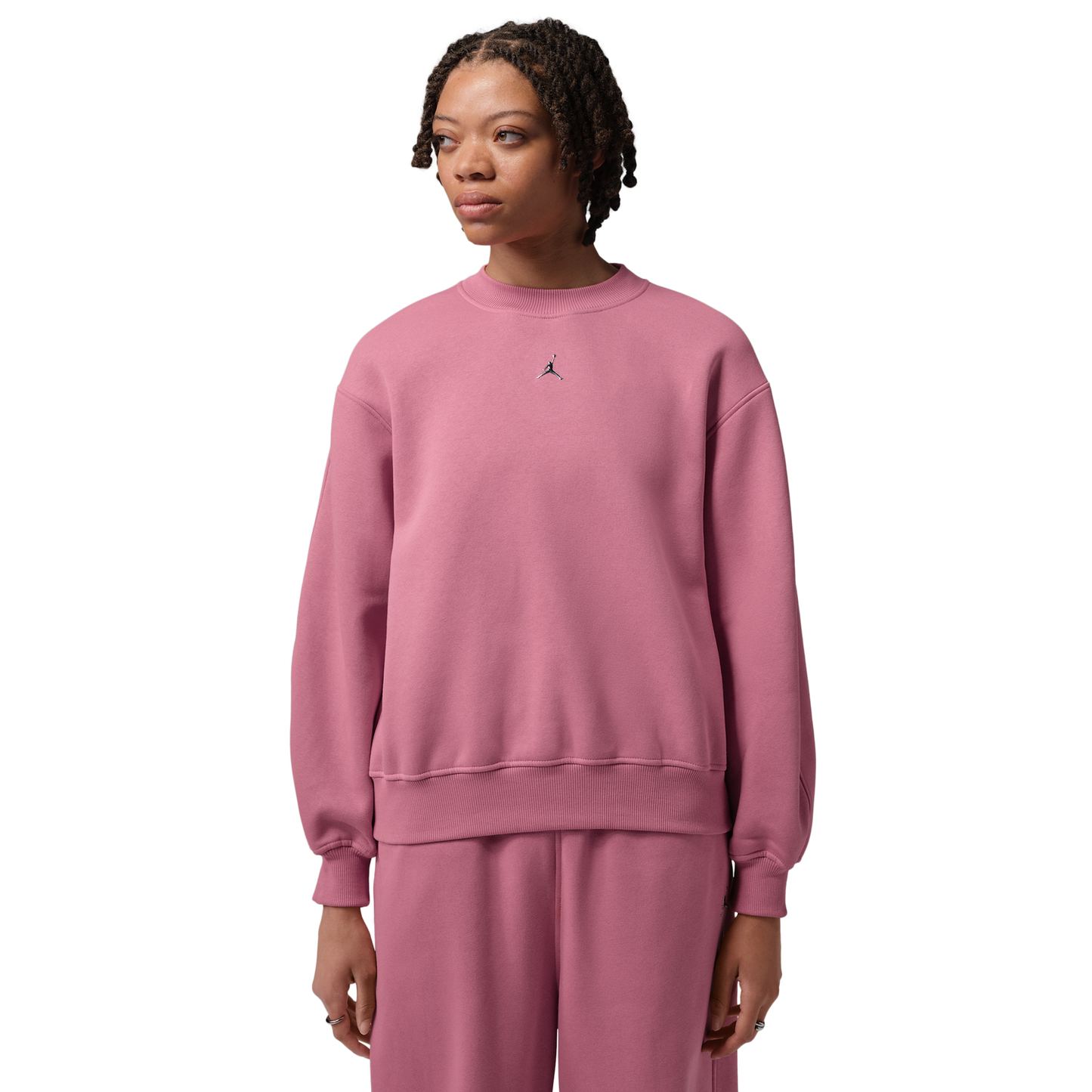 Jordan Brooklyn Fleece BB Pullover Hoodie - Women's - Desert Berry