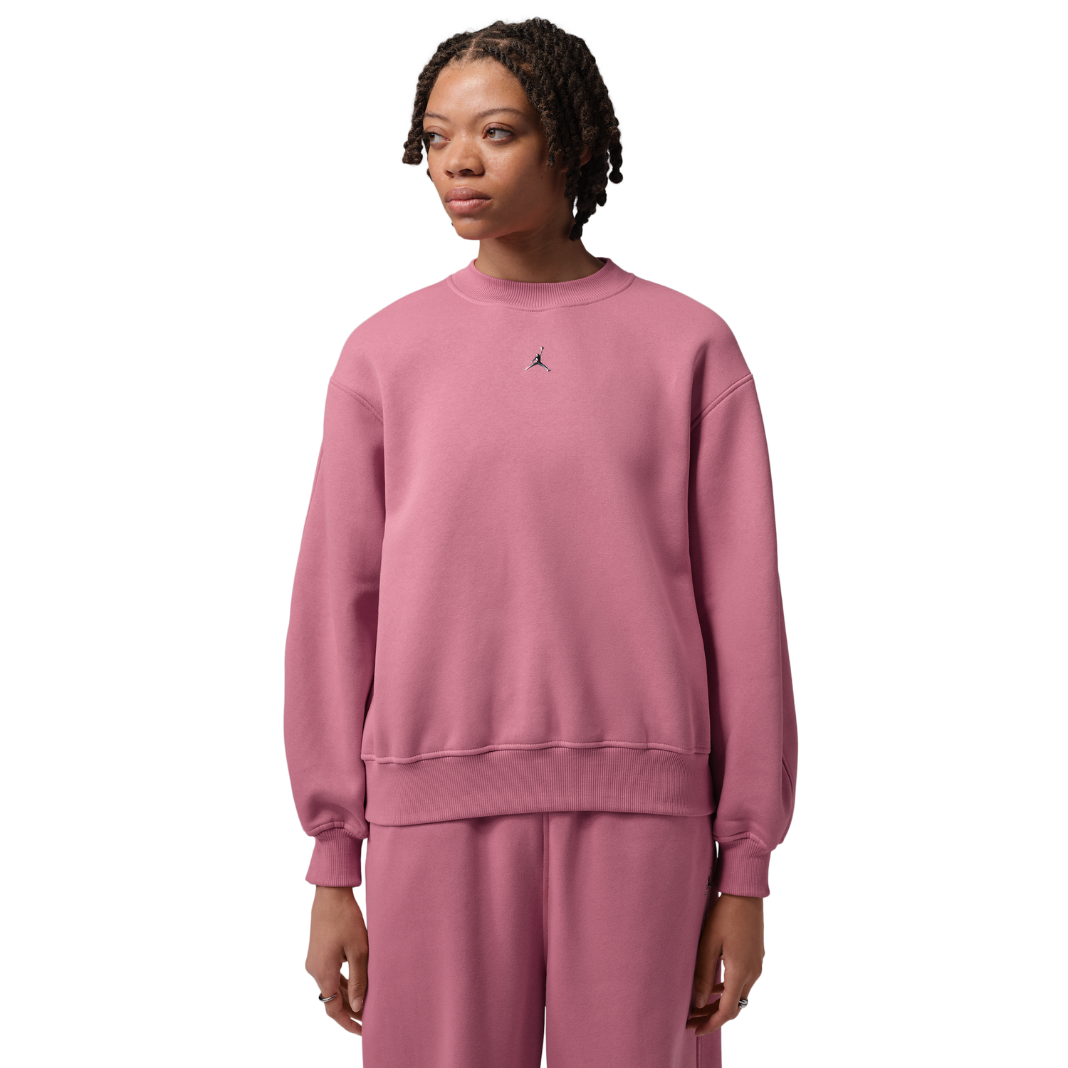 Jordan Brooklyn Fleece BB Pullover Hoodie - Women's - Desert Berry